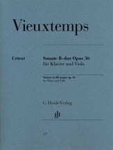 Sonata in B-flat Major, Op. 36 Viola and Piano cover